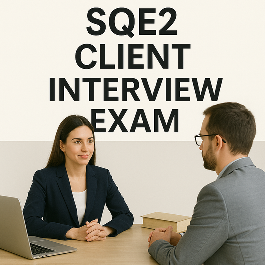SQE2 Client Interview Exam – One-to-One Practice & Feedback Session (Live Online)