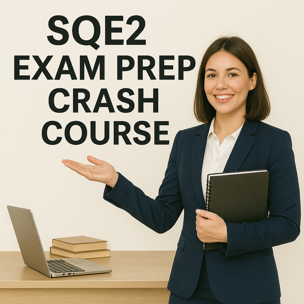 SQE2 Exam Prep Crash Course – October 2025 (Live Online)